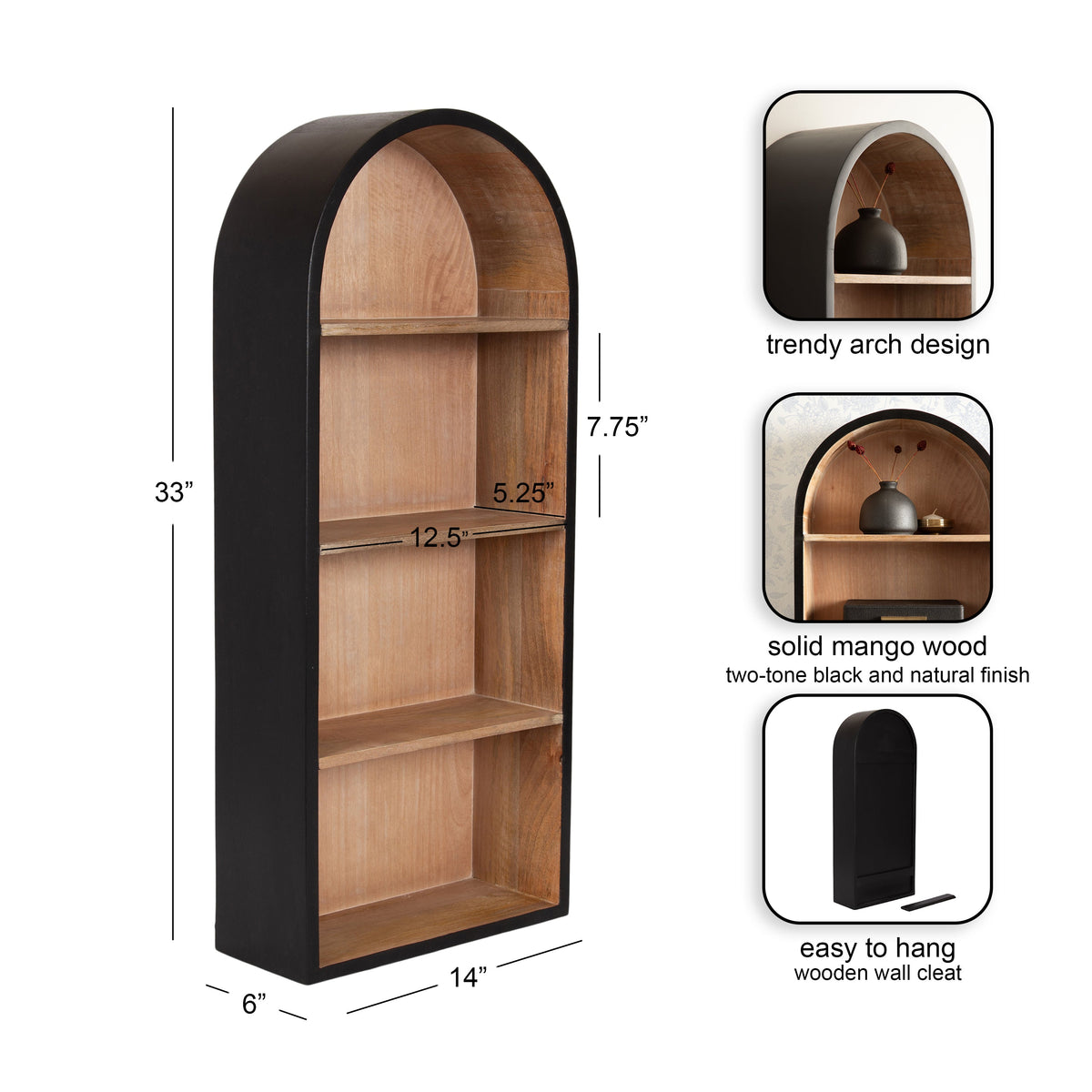 Arch Wall Shelf